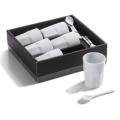 Sada na kávu ESSENTIELLES porcelánová