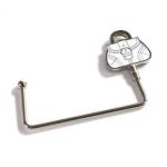 Vešiak na kabelku CROCHET biely