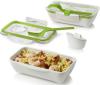 Lunch box BLACK-BLUM Bento, 500ml, biely / zelený