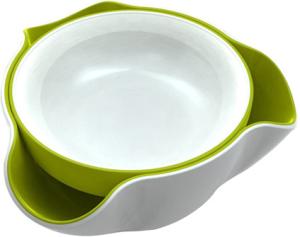 Joseph Joseph Double Dish Dvojitá miska biela/ zelená