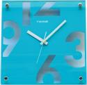 Nástenné hodinyTwins 5080 modré, 30cm