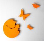 Hodiny Diamantini & Domeniconi Butterfly diamond yellow 40cm