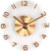 Nástenné hodiny Twins 7006 gold 30cm