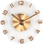 Nástenné hodiny Twins 7006 gold 30cm