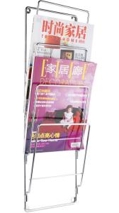 Nástenný stojan na noviny WAND, 60cm