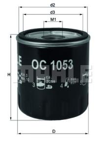 KNECHT Olejový filter OC1053