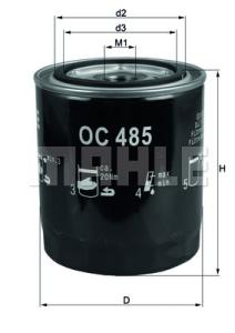 KNECHT Olejový filter OC485