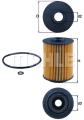 KNECHT Olejový filter OX356D