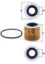 KNECHT Olejový filter OX416D1