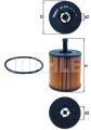 KNECHT Olejový filter OX556D