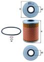 KNECHT Olejový filter OX68D