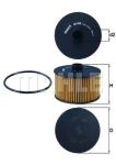 KNECHT Olejový filter OX968D