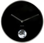 Hodiny na stenu 5334BK Karlsson 35cm