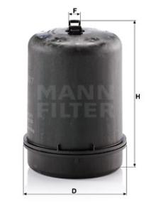 MANN-FILTER Olejový filter ZR9007
