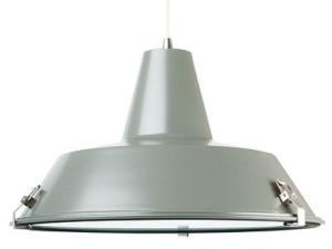 Závesná lampa Leitmotiv DOCK sivá