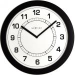 Nástenné hodiny 3045zw Nextime Super slim 28cm