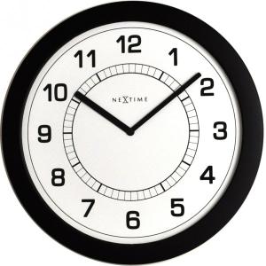 Nástenné hodiny 3045zw Nextime Super slim 28cm