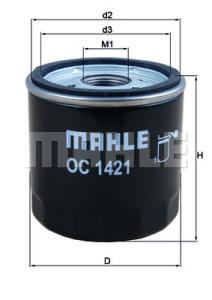 MAHLE ORIGINAL Olejový filter OC1421