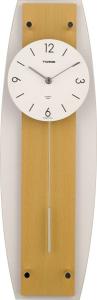 Twins hodiny na stenu 9897 natur pendulum 50cm