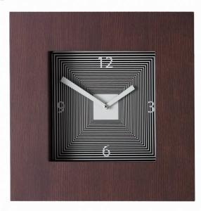 Hodiny na stenu Diamantini & Domeniconi Target wenge 42cm