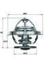 MAHLE ORIGINAL Termostat chladenia TX1975D