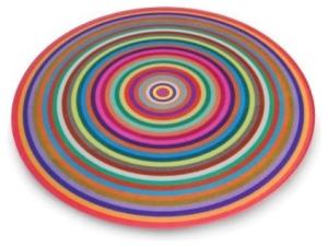 Sklenená podložka JOSEPH JOSEPH Worktop Saver 30cm Farebné krúžk