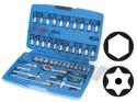 Gola sada 1/4 ", rozsah 4-14mm, 46dielna, vŕtané torxy, Triumf®