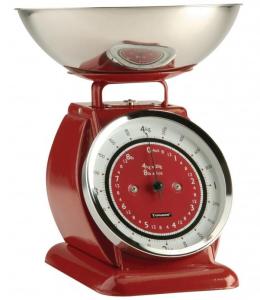 Kuchynská váha TYPHOON Bella Scales, červená