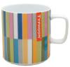 Hrnček TYPHOON Metro Mug, zvislé pásiky 350ml