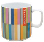 Hrnček TYPHOON Metro Mug, zvislé pásiky 350ml