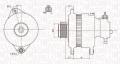 MAGNETI MARELLI Alternátor 063731899010