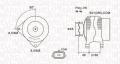 MAGNETI MARELLI Alternátor 063731974010
