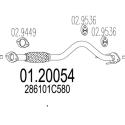 MTS Výfukové potrubie 0120054