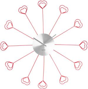 Nástenné hodiny WA1023RD Karlsson 37cm