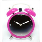 Hodiny Silly Twinbell Pink 35cm