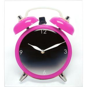 Hodiny Silly Twinbell Pink 35cm