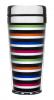 Cestovný termohrnček SAGAFORM Striped Car Mug, úzke prúžky, 40cl