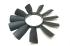 Koleso ventilátora chladenia motora