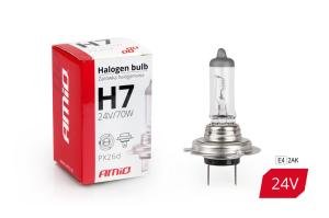 Halogénová žiarovka H7 24V 70W UV filter (E4)
