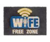 Rohožka WIFE free zóna 60x40cm