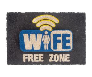 Rohožka WIFE free zóna 60x40cm