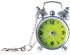 Budík MINI Alarm, Lime Green 6cm
