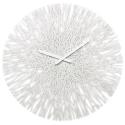 Nástenné hodiny Koziol SILK biela, 45cm