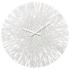 Nástenné hodiny Koziol SILK biela, 45cm