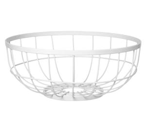 Misa na ovocie Present Time Fruit basket open grid, biela
