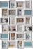 Biely multirám na 24 fotiek, 100cm