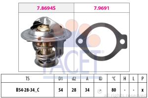 FACET Termostat chladenia 78694