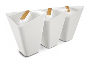 Sada kuchynských nádob BLACK-BLUM Storage Jars, biela