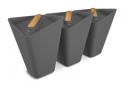 Sada kuchynských nádob BLACK-BLUM Storage Jars, sivá