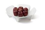 Misa na ovocie Qualy Flower Fruit Tray, veľká, biela